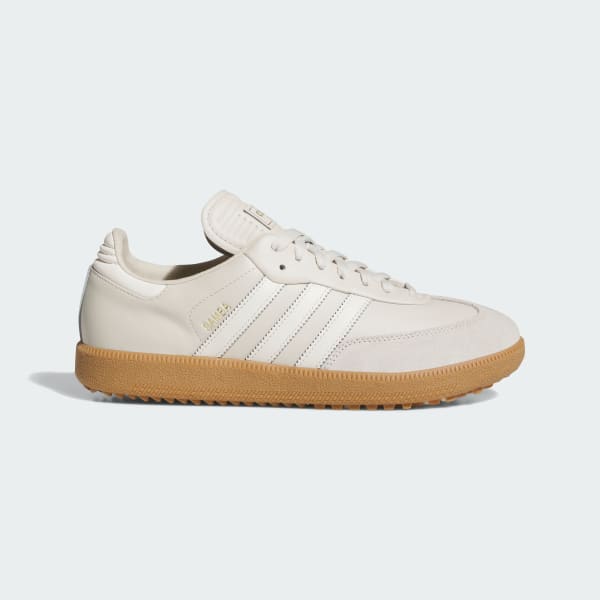 Beige Samba Spikeless Golfschuh