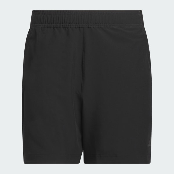 Noir Short d'entraînement tissé Axis