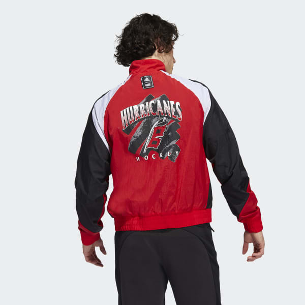 Adidas Blackhawks Reverse Retro Jacket Black M - Mens Hockey Track Suits