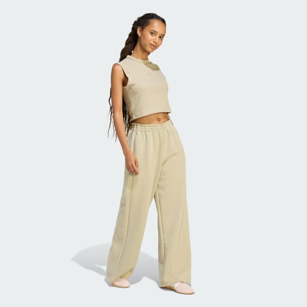 Brown ALL SZN RIB TANK Top