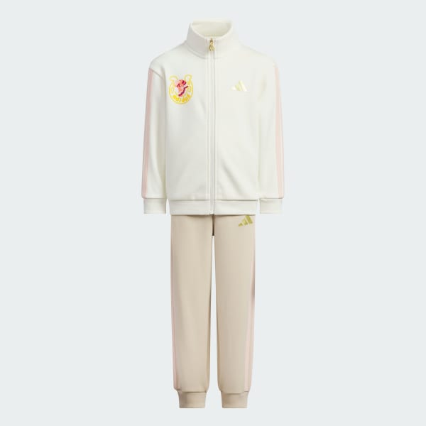 White SPORTSWEAR Little Kids Knitted Tracksuit