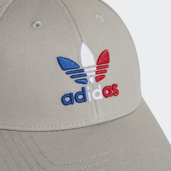 Adidas trefoil cap grey clearance