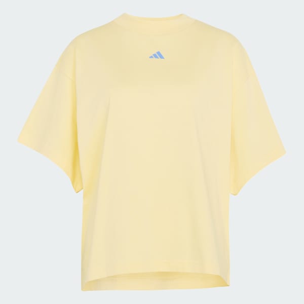 Amarelo CAMISETA BOYFRIEND TRÊS LISTRAS STUDIO