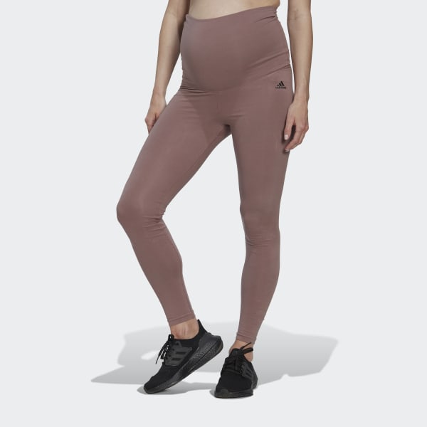 Purpura Licras Algodón Essentials (Maternidad) Pretina Alta 28689