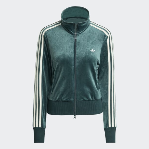 トップス adidas originals Firebird TT velour Adidas FB TT Velour Track Top - Dark Brown / KD9373 / Expedited