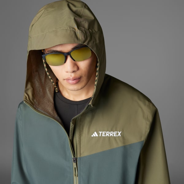 Grey Terrex Multi 2.5L Rain.Rdy Jacket