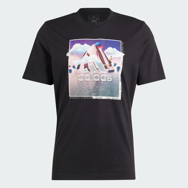 Adidas box logo tee on sale