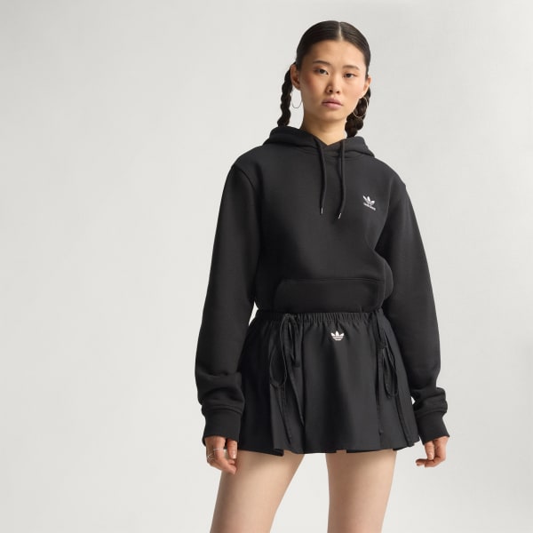 Negro Minifalda con lazos