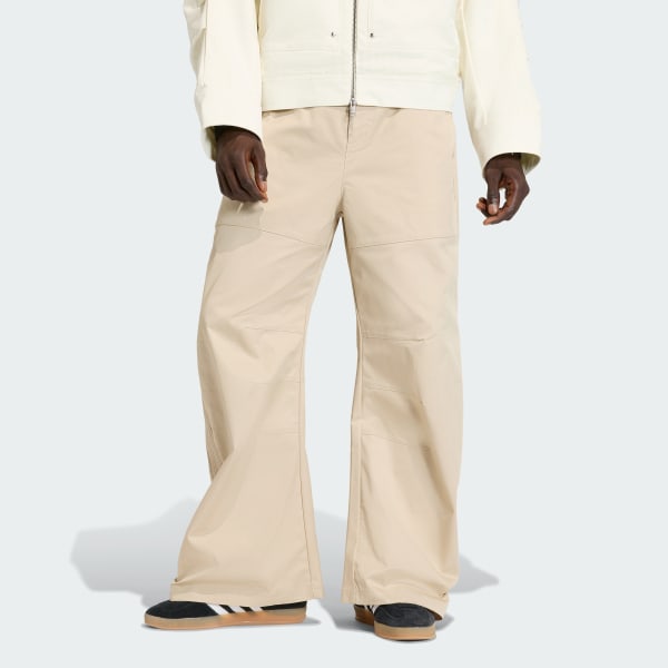 Beige PANTALONI LARGHI PREMIUM ESSENTIALS