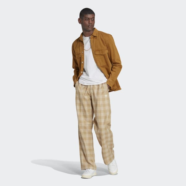 Beige ANNIVERSARY TRACKSUIT PANTS (GENDER NEUTRAL) MMR91