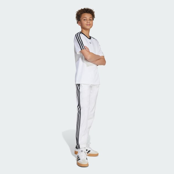 White Jacquard Tee Kids