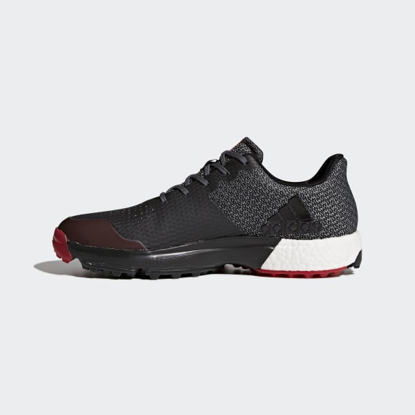 Adidas mens adipower sport boost 3 golf shoes onix/core black/scarlet hotsell