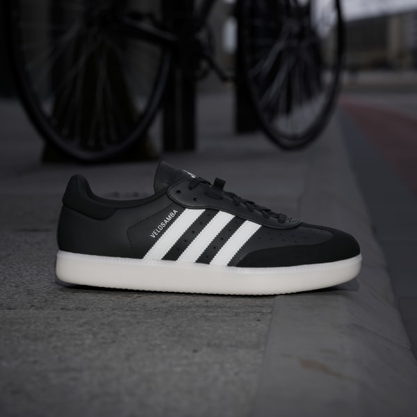 Sort Velosamba Leather Sko