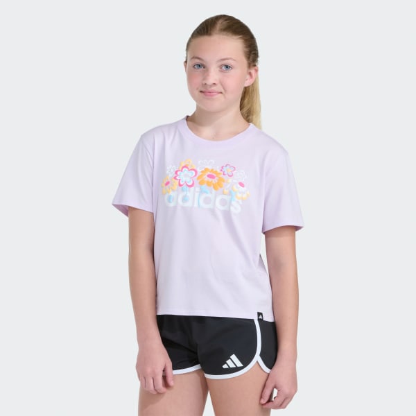 Pourpre T-SHIRT MANCHES COURTES GRAPHIQUE