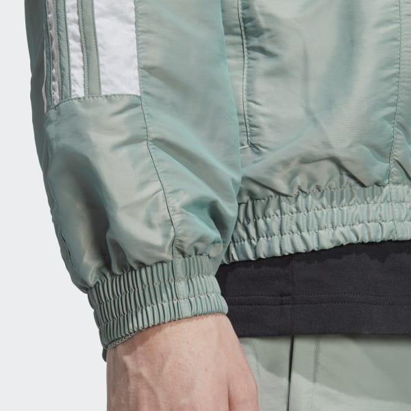 Adidas woven track clearance top