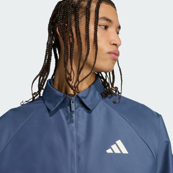 adidas Stadium Tracktop - Blue | Free Shipping with adiClub
