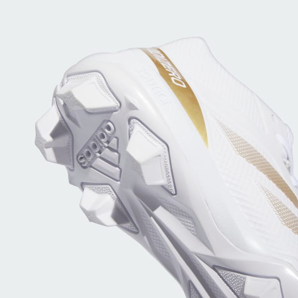 adidas Adizero Impact.2 Molded Football Cleats - White adidas Adizero Impact.2 Molded Football Cleats - White
