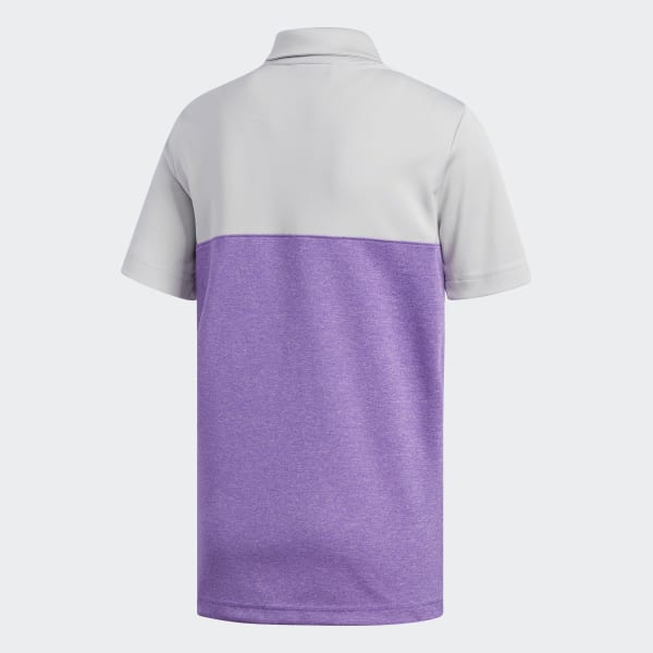 Heather Colorblock Polo Shirt