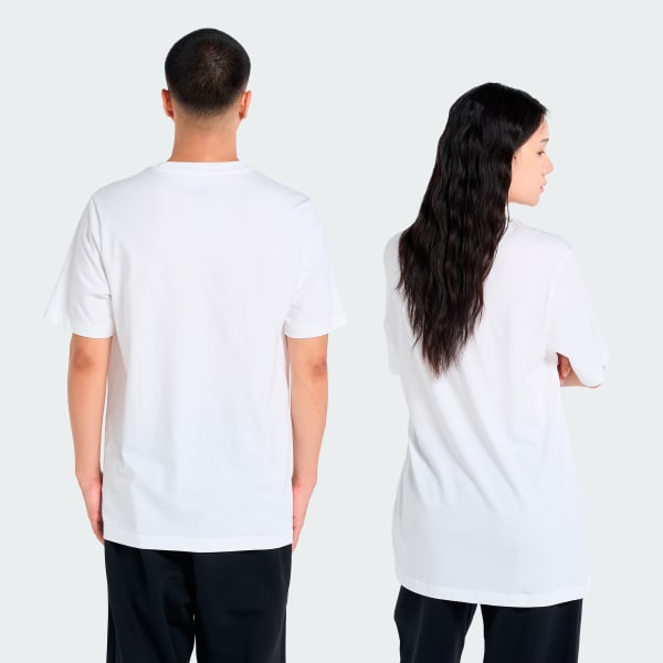 สีขาว เสื้อกราฟฟิกผัดไทย