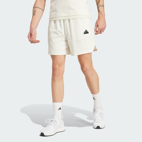 White adidas shorts hot sale