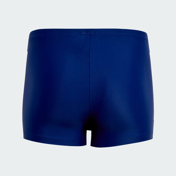 Azul Shorts de Natación 3 Tiras Niños