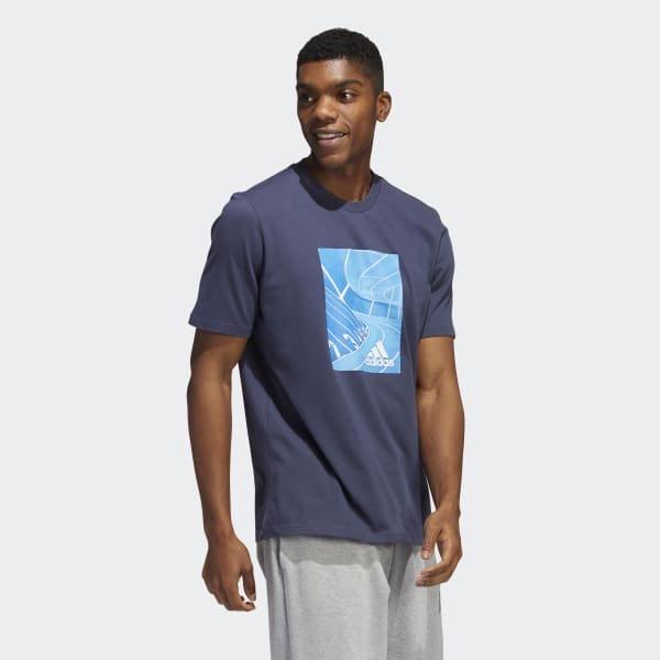 Adidas marble top t shirt