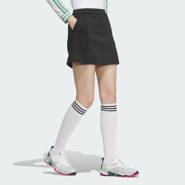 ブラック 【ゴルフ】ダンボールニット スカート