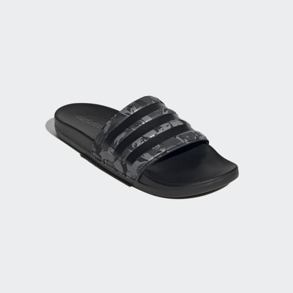 Claquette adilette Cloudfoam Plus Mono - Gris adidas | adidas France