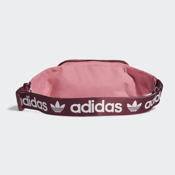 adidas Adicolor Branded Webbing Waist Bag - Pink | H35590 | adidas US