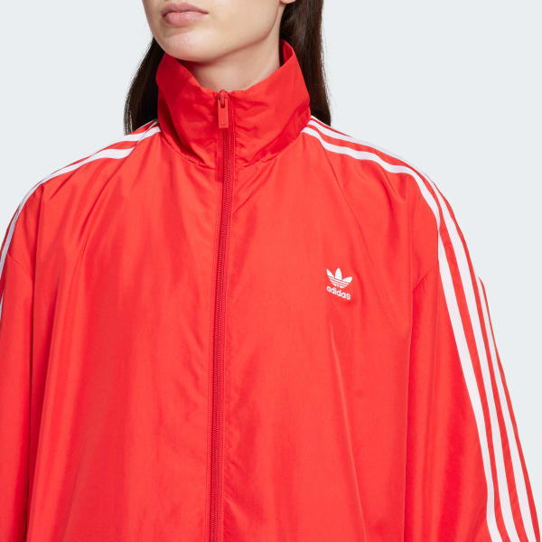 adidas Bluza dresowa Adilenium Season 3 Oversized - Czerwony