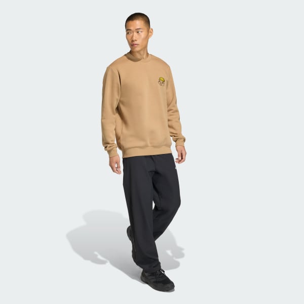 Brown Terrex Trail Rules Graphic Crew Sweatshirt