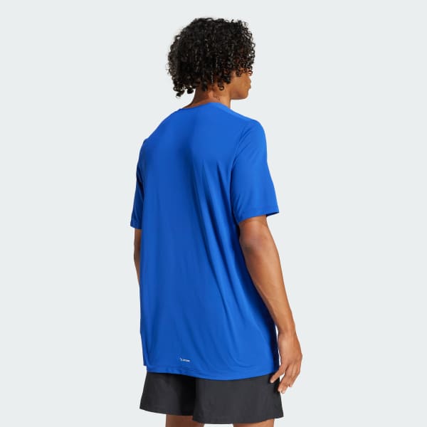 Azul Camiseta Terrex Multi Climacool Logo Tech