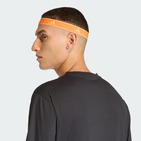 Πορτοκαλί Multiple Width Training Headbands 3 Per Pack