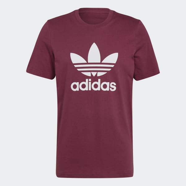 Bordo T-shirt Trefoil Adicolor Classics