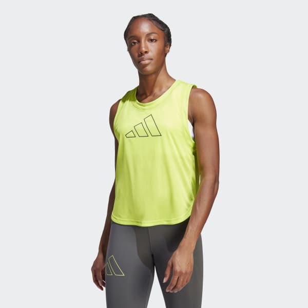 adidas Designed for Training Workout Tank Top - Green, Men's Training