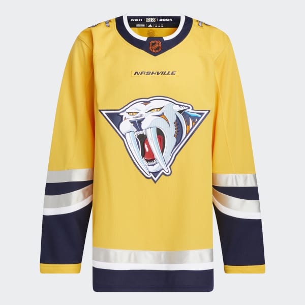 adidas Blues Authentic Reverse Retro Wordmark Jersey - Yellow | Men's  Hockey | adidas US