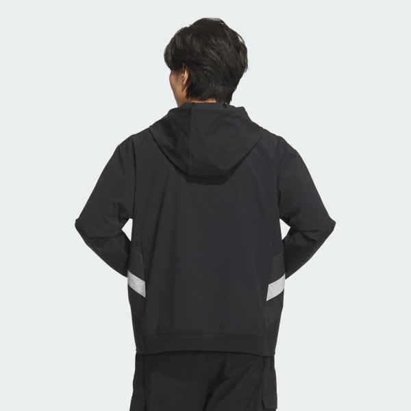 Black 긴팔 후드 풀오버