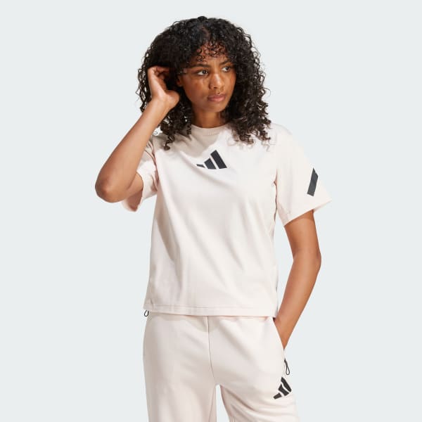 ピンク adidas Z.N.E. 半袖Tシャツ