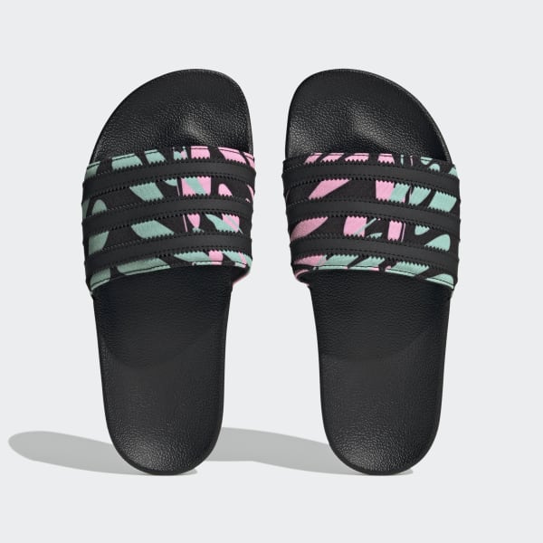 Negro Sandalias adilette