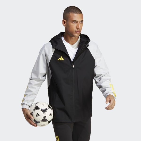 Black Tiro 23 Competition All-Weather Jacket