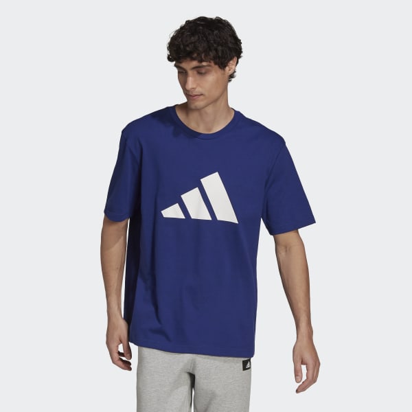 Bleu T-shirt adidas Sportswear Future Icons Logo Graphic