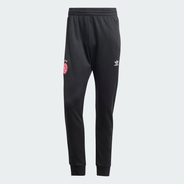 Noir Pantalon de survêtement Trèfle Ajax Amsterdam Essentials
