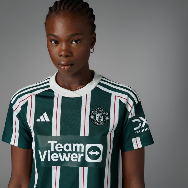 Verde Camisa 2 Manchester United 23/24 Feminina