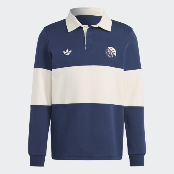 reputación Más lejano molino adidas Blokepop Rugby Polo Shirt - Blue | Men's Lifestyle | adidas US