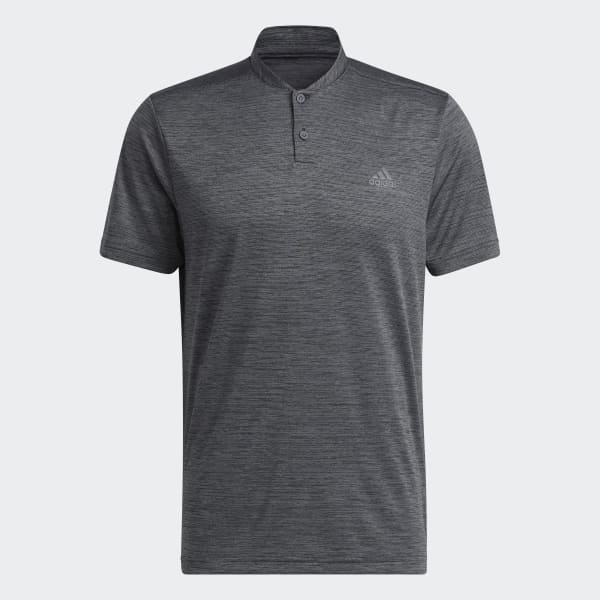 adidas Textured Stripe Polo Shirt - Black | Men's Golf | adidas US