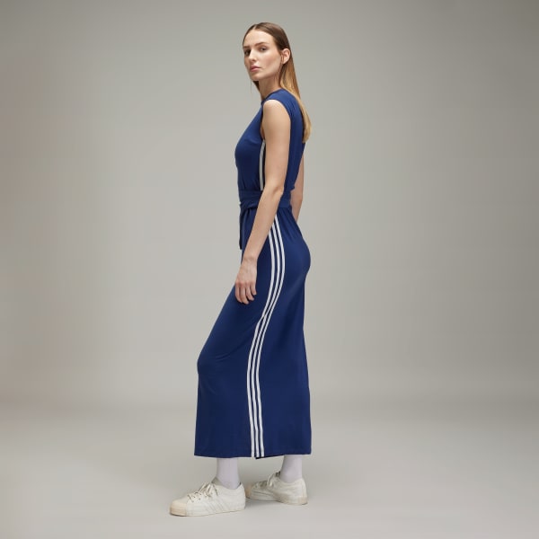 adidas Y-3 Tencel Stripes Dress - Blue | adidas Thailand