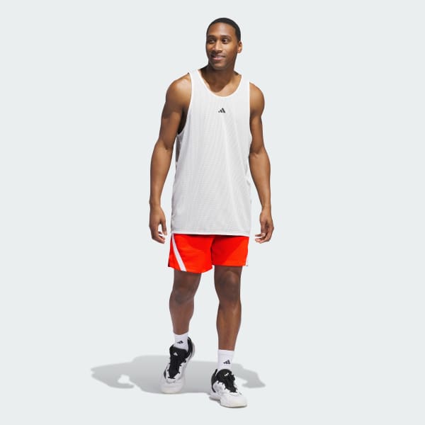 Adidas men's mesh shorts top