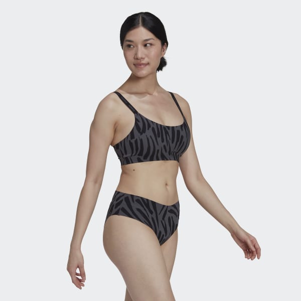 Nero Reggiseno Active Micro-Flex Scoop Lounge HPO55