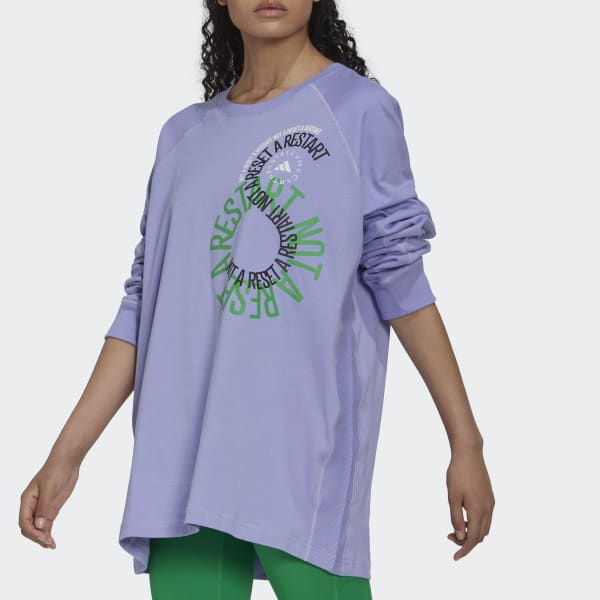 Camiseta manga larga adidas by Stella McCartney G nero neutro