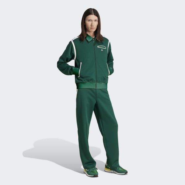 adidas グリーン ジャージ M アディダス プレミアム トラックトップ - グリーン | アディダス